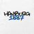 Baby-Long T-Shirt W 'Hamburg 1887 kiddo`, weiss