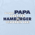 Baby-T-Shirt BB 'Danke Papa...`, babyblau