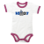 Baby Body '18Teddy87', weiß-pink