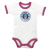 Baby Body 'HH ist bws', weiß-pink