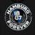 Zipper B '1887 Hamburg Forever ', schwarz