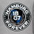 Zipper G '1887 Hamburg Forever', graumeliert