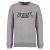 Sweater B 'Volkspark HH weiss', graumeliert